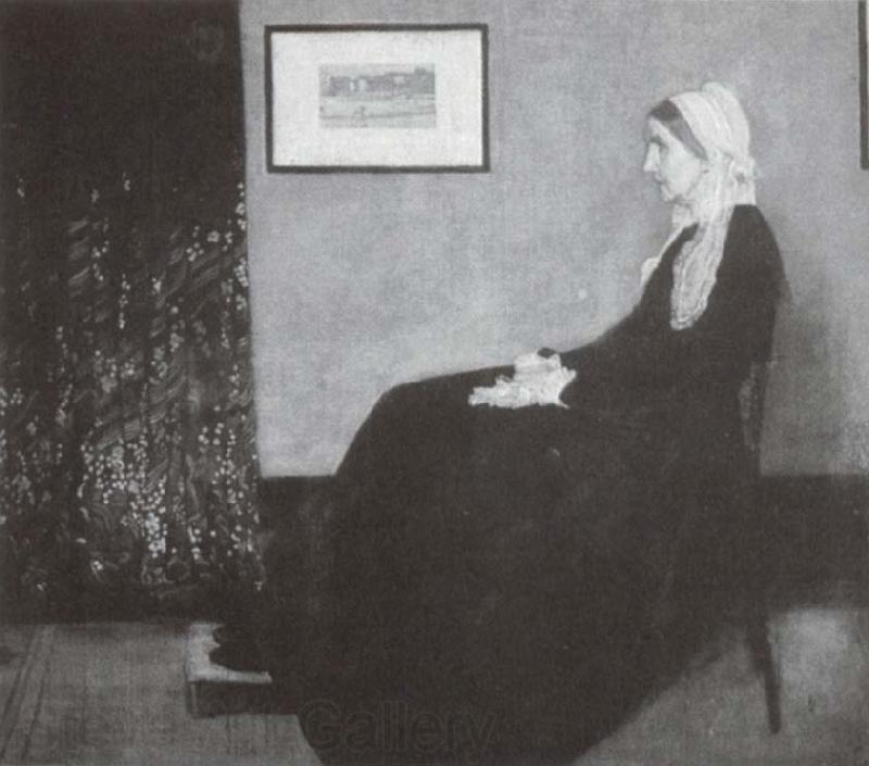James Mcneill Whistler Arrangement in Grau  und Schwarz Spain oil painting art
